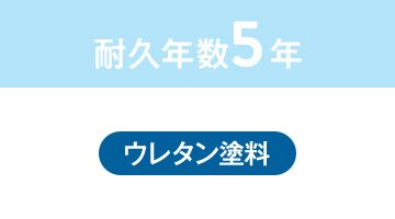 耐久年数5年